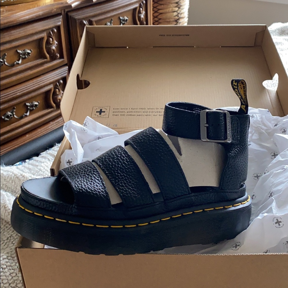 Dr. Martens Clarissa II Quad Flatform Sandals